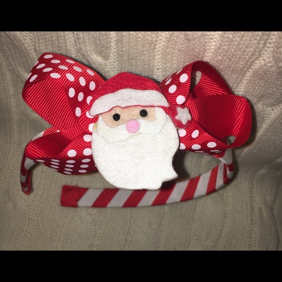 NEW Mud Pie headband Santa reindeer Tree - Picture 3 of 5